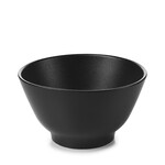 Set de 6 adelie bol 55cl noir effet fonte